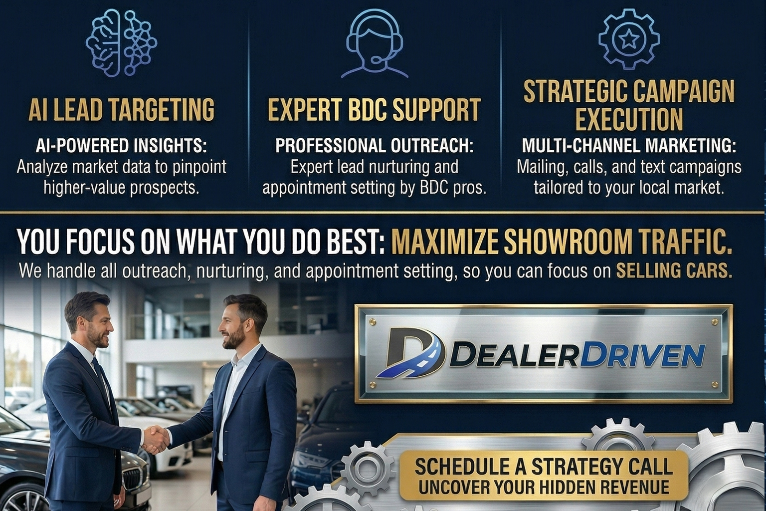 AI Lead Targeting, Text, Email, Expert BDC Bilingual Agents