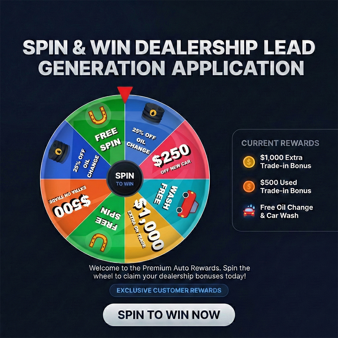 DealerDriven.ai - AI Spin to Win Lead Generation Tool