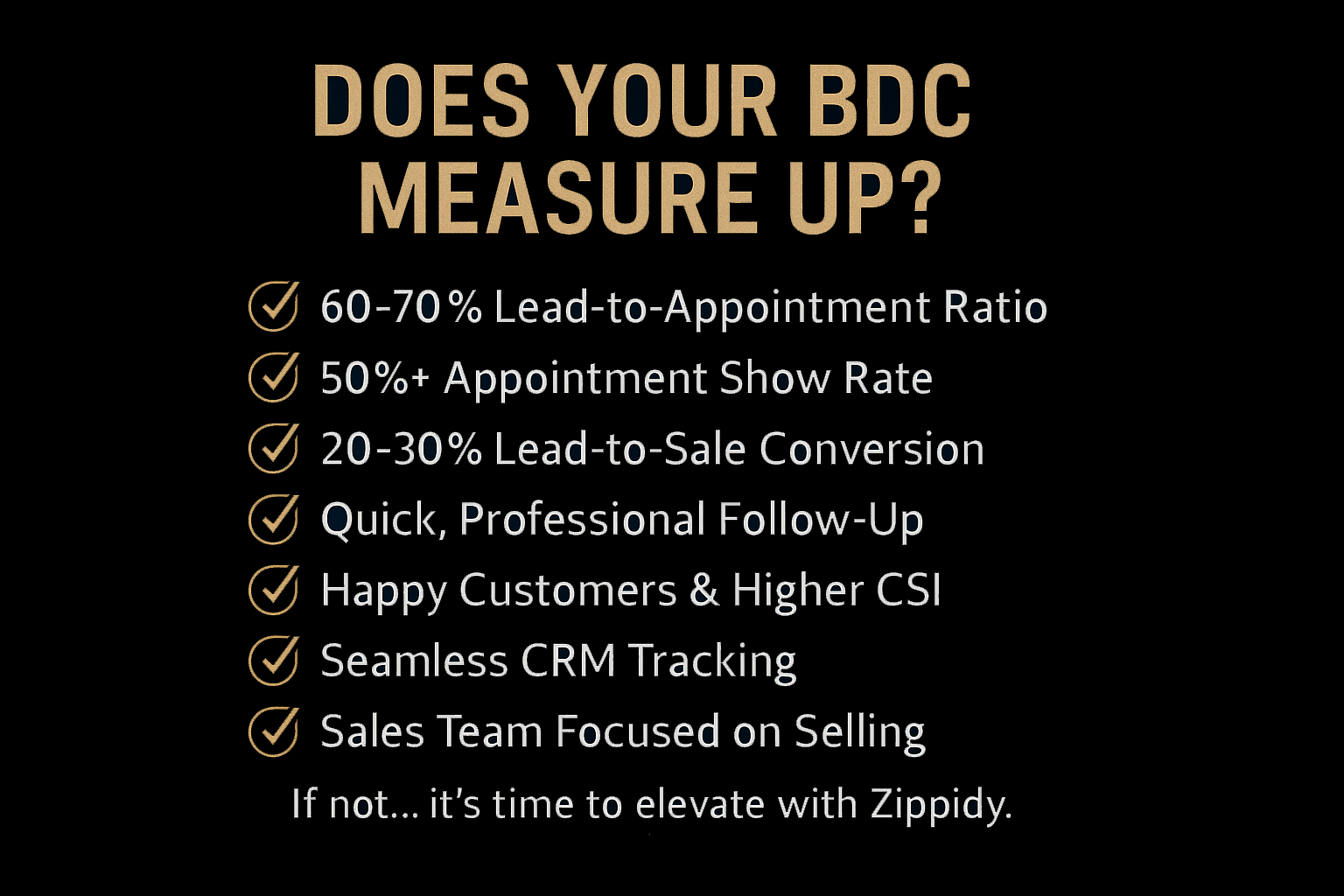 Dealership BDC Services - How does your BDC Measure Up?