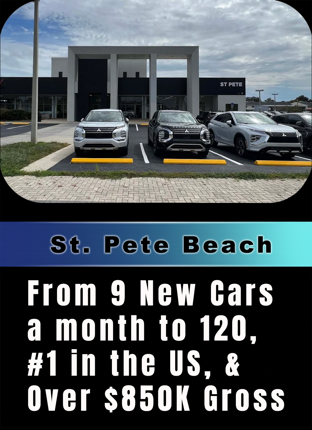 Case Study - St. Pete Beach Mitsubishi Florida - Jump Start Program