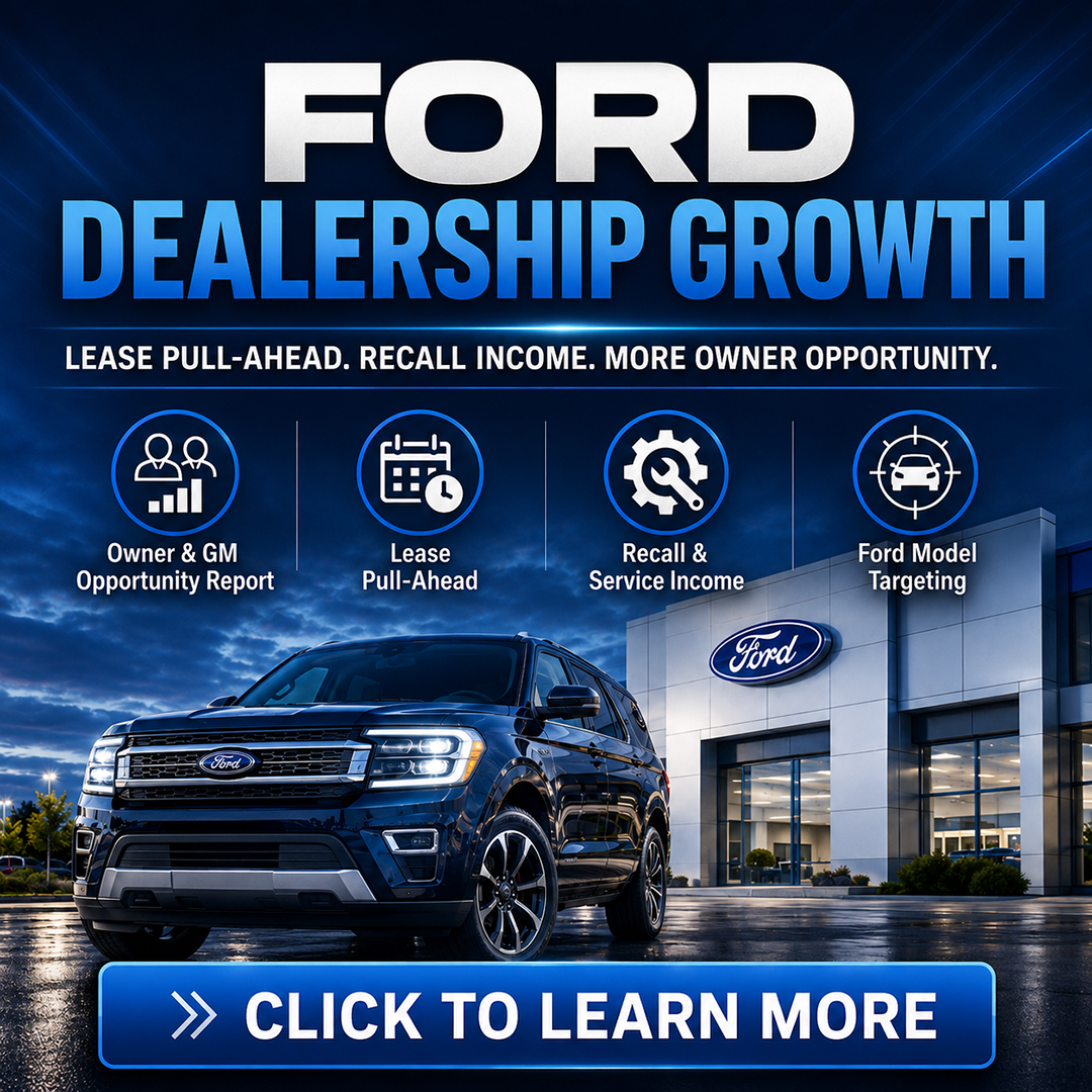 Ford dealership opportunity report