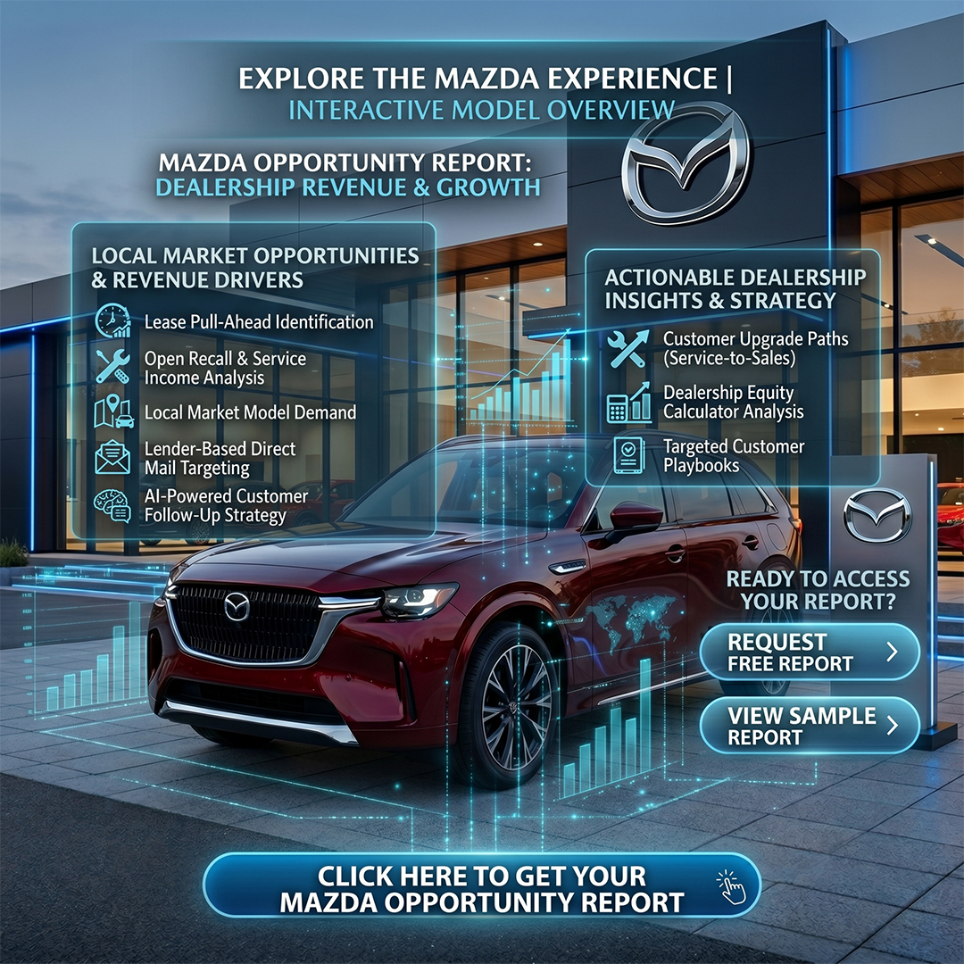Mazda dealership opportunity report