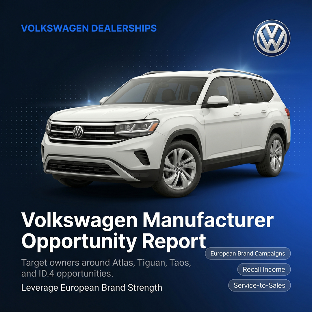 Volkswagen dealership opportunity report