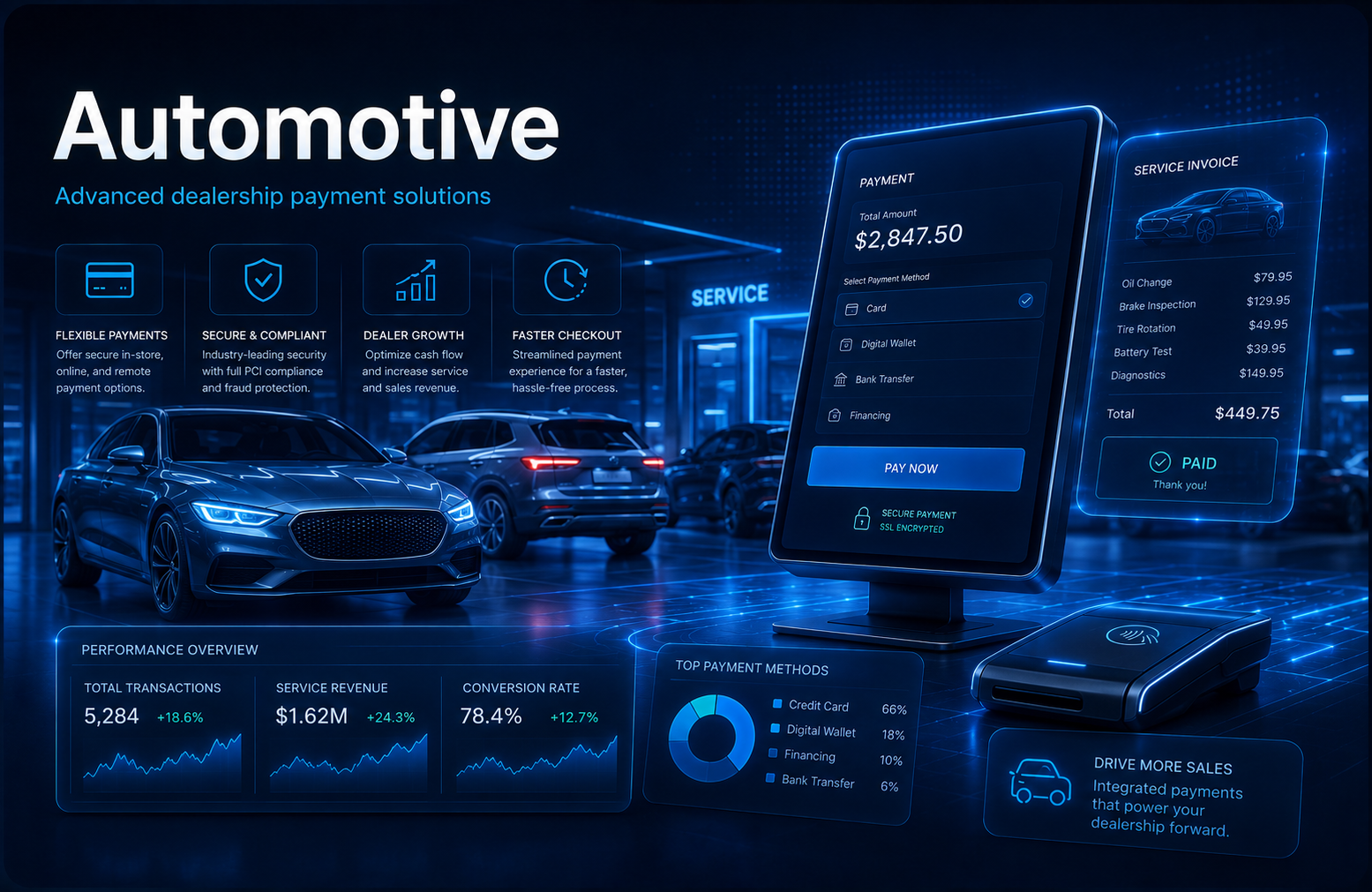 Automotive merchant services