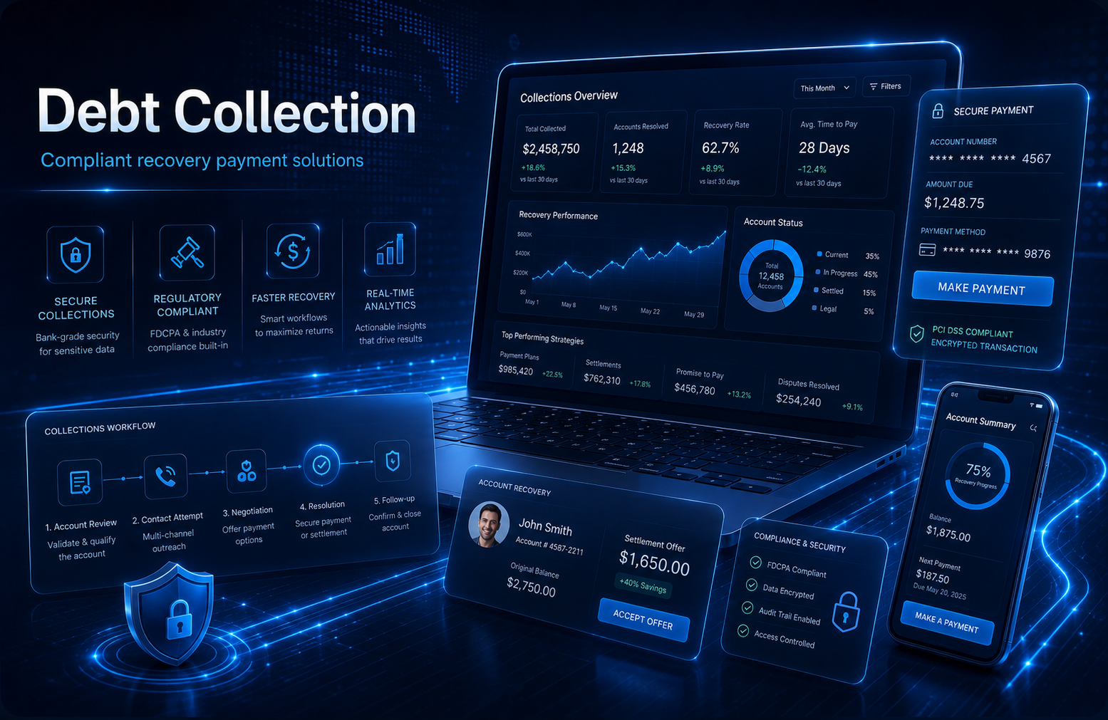 Debt Collection merchant services