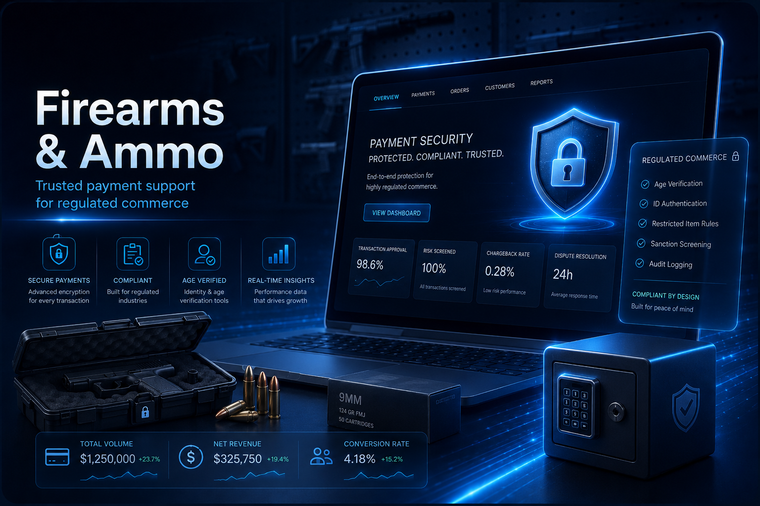 Firearms & Ammo merchant services