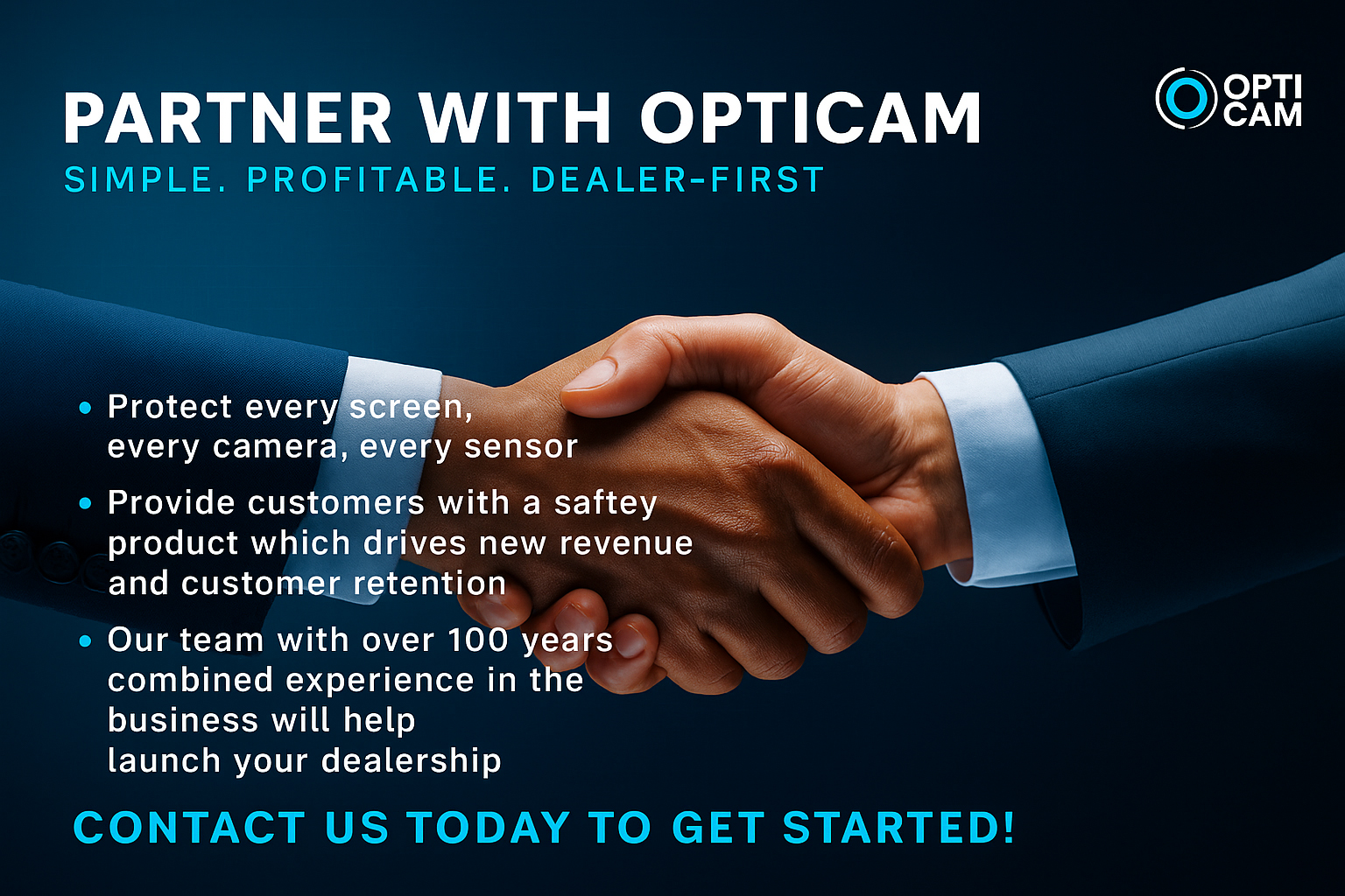 OptiCam Lens System - Partner with Us