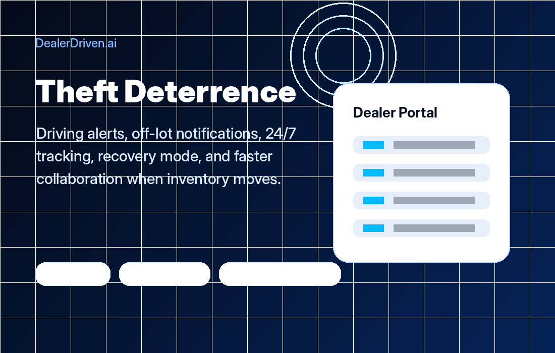 Theft deterrence and recovery program