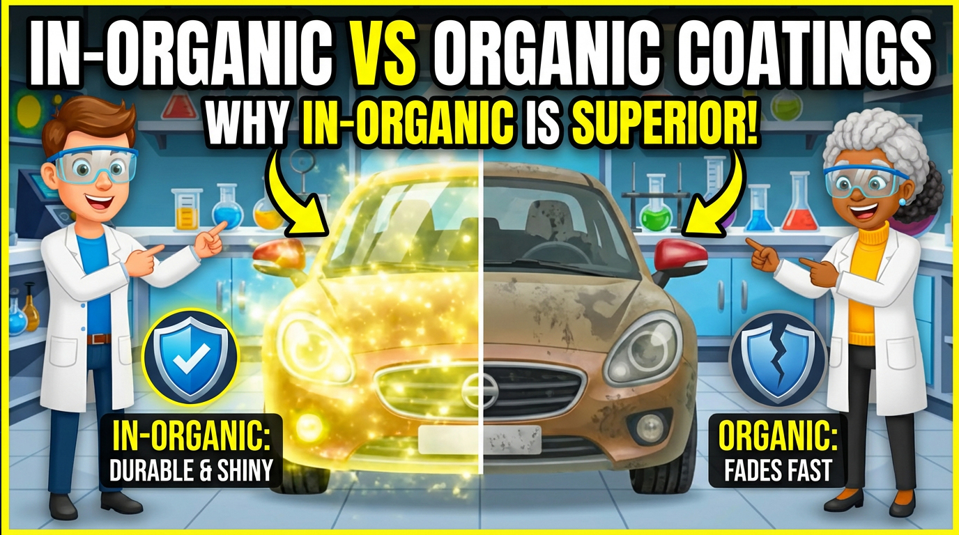 DealerDriven Verashield Automotive Coating - Inorganic vs Organic